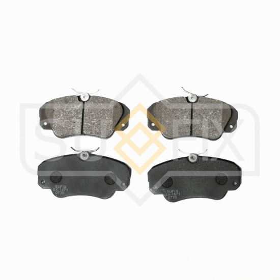 Дисковые тормозные колодки, передние - 1